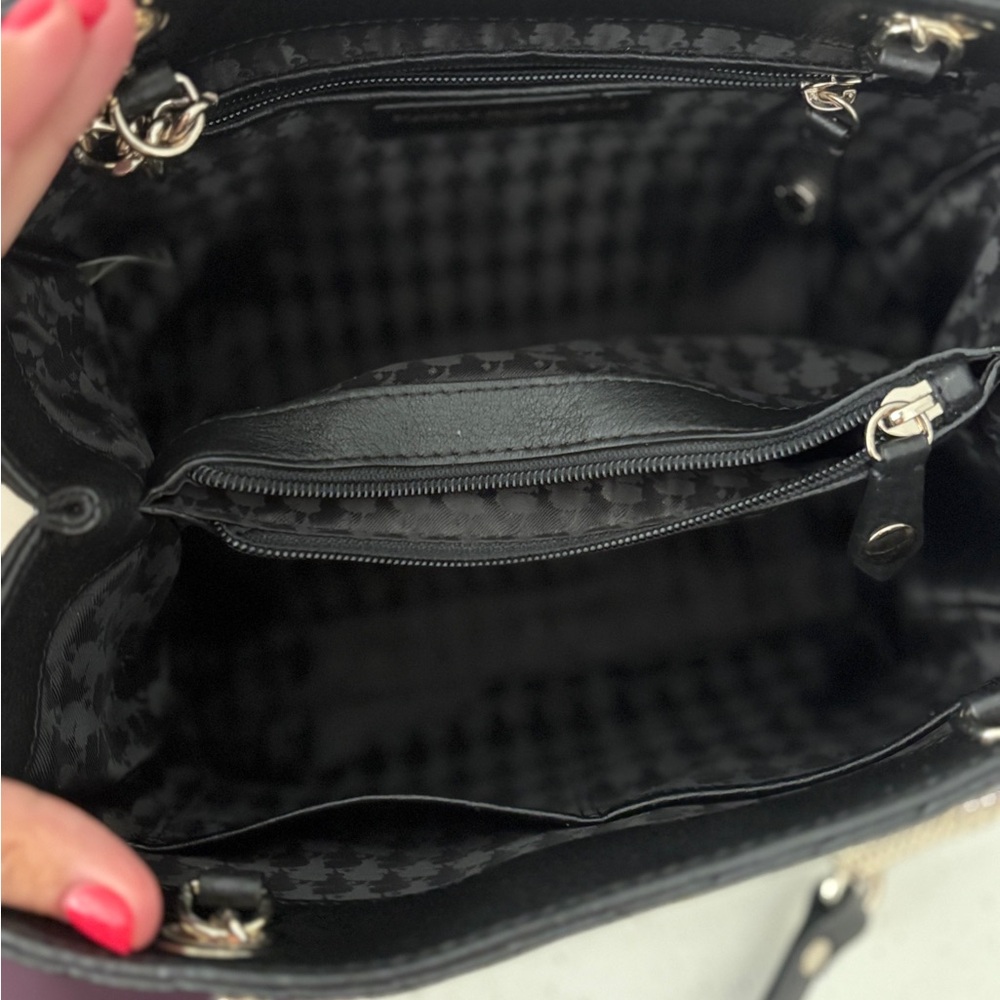 Karl Lagerfeld Black Quilted Women's Bag - Picture 5 of 8
